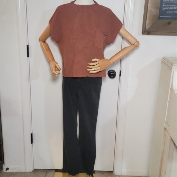 Madewell Black Cali Demi-Boot Jeans Size 26 - Picture 1 of 8